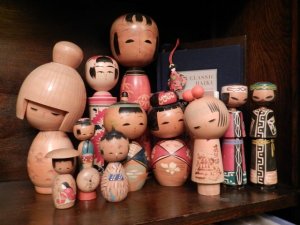 kokeshi dolls - kawaii!